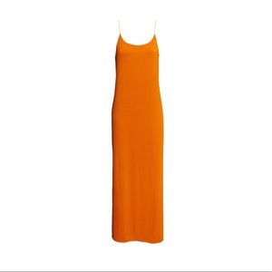 🎉HP🎉H&M Women's Orange Jersey Maxi Dress